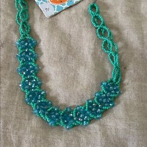 Turquoise Beaded Necklace